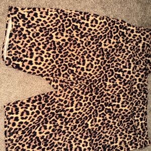 Torrid Leopard Print Biker Shorts